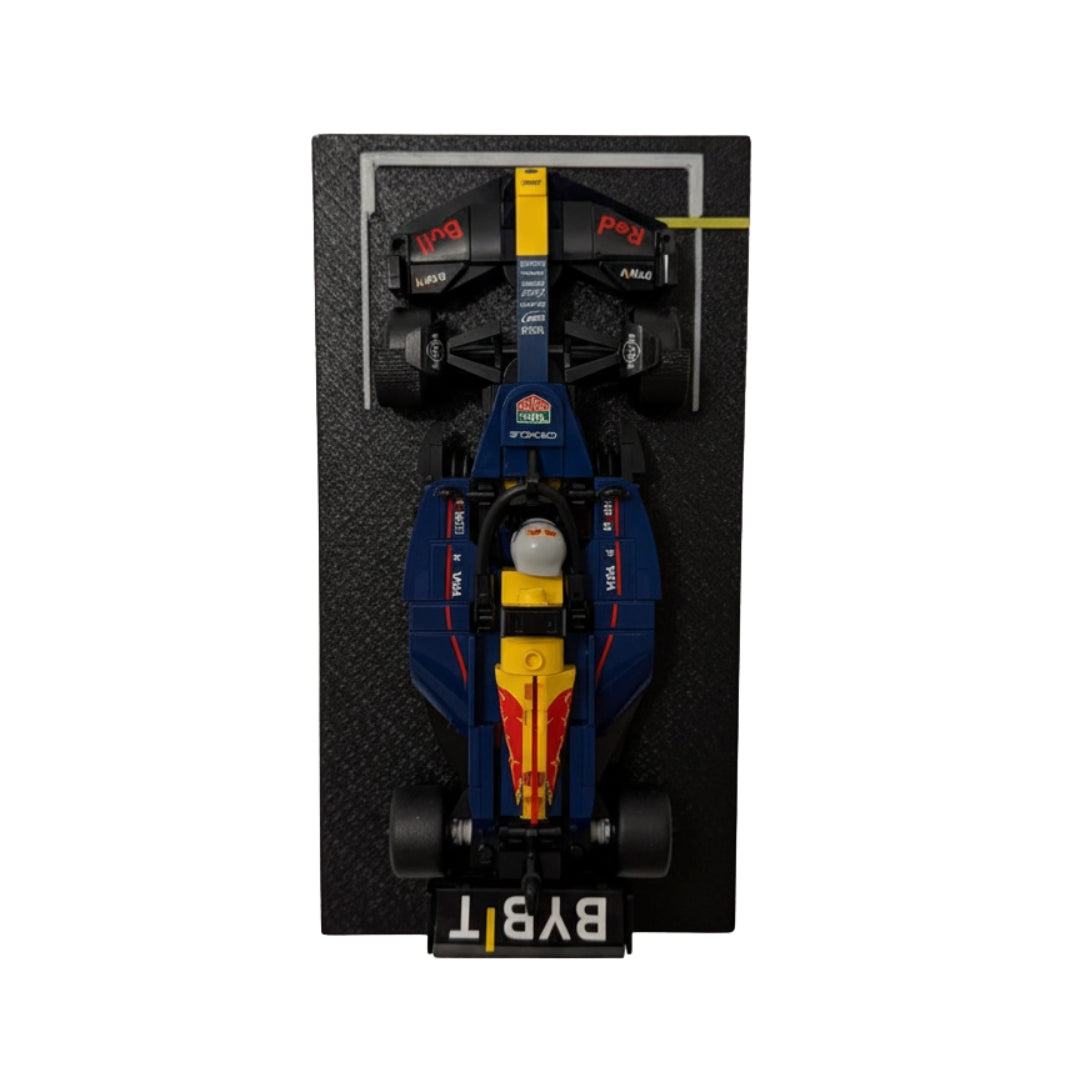 SUPPORTO MURO COMPATIBILE CON LEGO F1