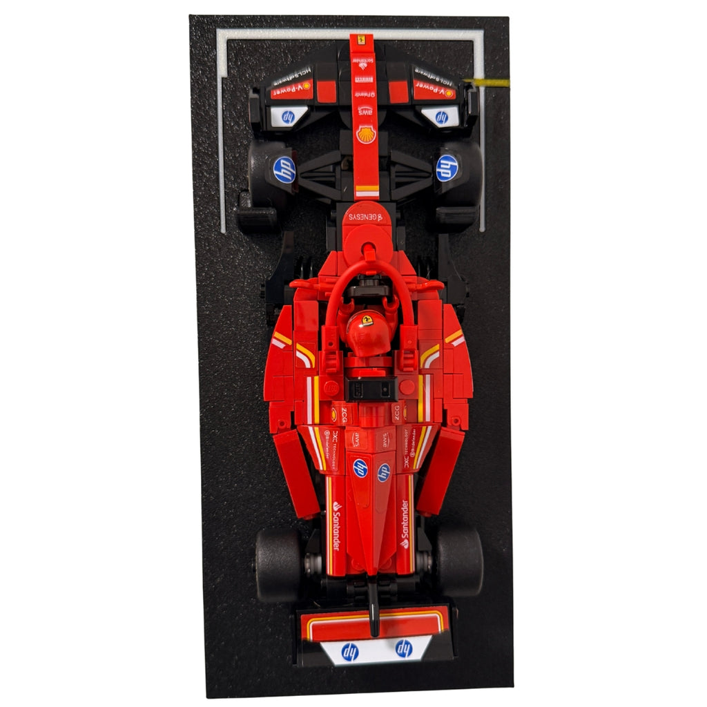 SUPPORTO MURO COMPATIBILE CON LEGO F1